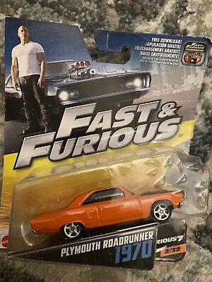 Buy The Fast And The Furious  Plymouth Roadrunner 1970 Model Car • 7£