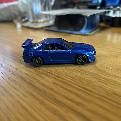 Buy Hot Wheels Premium Fast And Furious Nissan Skyline R34 • 30£