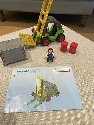 Buy Playmobil 3003 Vintage Fork Lift Truck With Accessories  • 12£