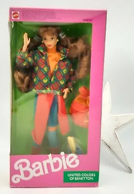 Buy Vintage 1990 Teresa United Colors Of Benetton 9408 Barbie Doll Nrfb Doll • 326.05£