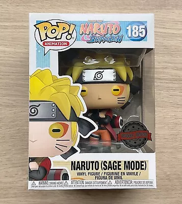 Buy Funko Pop Naruto Shippuden Naruto Sage Mode #185 + Free Protector • 29.99£