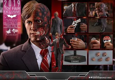 Buy In Hand! New Hot Toys MMS546 The Dark Knight - Two Face Harvey Dent 1/6 Figure • 199.90£