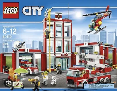 Buy Lego City:  Fire Station, 60110, 100% Complete. • 69.99£