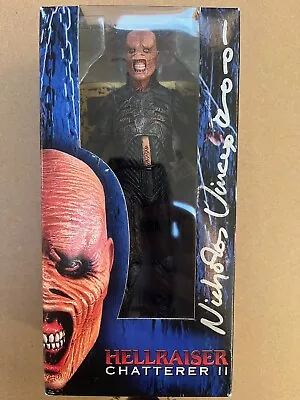Buy NECA Hellraiser Chatterer Horror Figure New Exclusive NICHOLAS VINCE SIGNED NEW • 75£