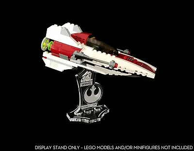 Buy Display Stand Angled For Lego 6207-7134-75003-75175-75248 A-Wing Fighter (A1020) • 8.40£