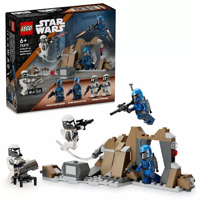 Buy LEGO Star Wars 75373 Ambush On Mandalore Battle Pack Age 6+ 109pcs • 21.95£
