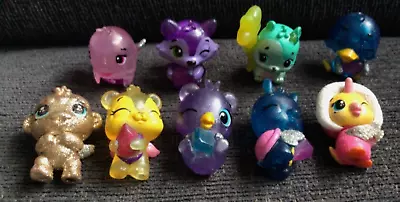 Buy A Small Bundle Of 9 Mini Glitter Wing Hatchimals Toys • 0.99£