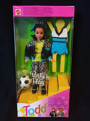 Buy 1992 Barbie 7903 Todd Doll Party 'n Play Twin Brother Of Stacie [Cletius] • 81.34£