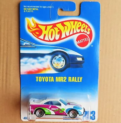 Buy *** Super-rare Carded Original 1991 Issue Toyota Mr2 ' Rally '  Sports Car  • 16£