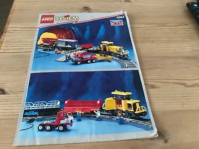 Buy Lego Train 9v 4564. Used Instruction Manual Free UK Postage • 13.50£