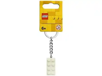 Buy Lego Metallic White Brick Keyring/Key Chain 854084 • 4.99£