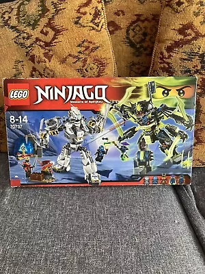 Buy Lego Ninjago Titan Mech Battle Masters Of Spinjitzu 70737 In Box Pieces Complete • 95£