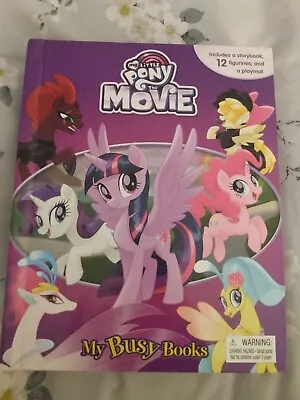 Buy My Little Pony The Movie Busy Book With Play Mat & Figures Vgc • 7.50£