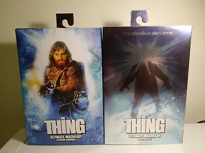 Buy THE THING MACREADY X3 Out Post ,Last Stand+St Survival ULTIMATES 7” FIGURES NEW • 119.95£