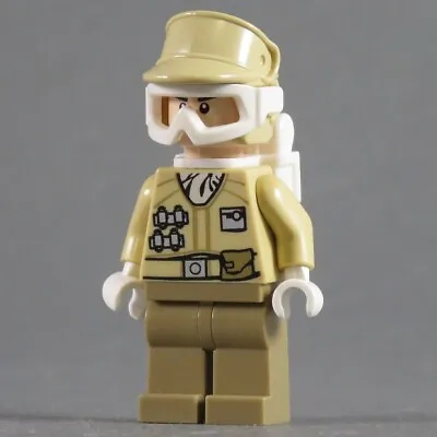 Buy LEGO® STAR WARS™ Figure Hoth Rebel Trooper Minifigure Soldier Soldier Backpack Hat • 7.09£