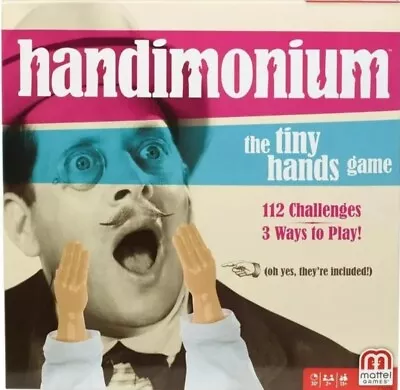 Buy Handimonium The Tiny Hands Game 2017 Mattel Challenges Family Fun RARE COMPLETE • 26.46£
