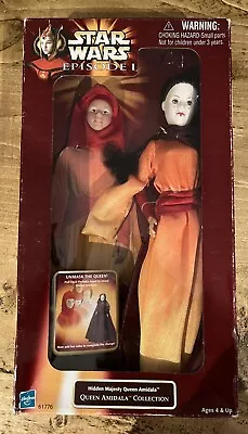 Buy STAR WARS Hidden Majesty Queen Amidala 12” Doll With Mask New Boxed 1/6 Scale • 16.99£