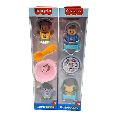 Buy Fisher-Price Little People Figures And Accessory Pack X2 Bundle New Sealed Boxed • 11.98£