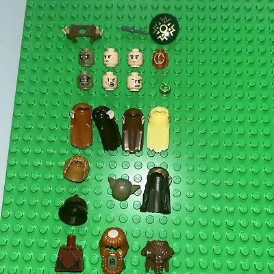 Buy LEGO LORD OF THE RINGS THE HOBBIT Spare MINIFIGURE PARTS + ACCESSORIES BUNDLE. • 45£