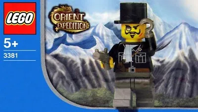 Buy LEGO 3381 Orient Expedition - Lord Sam Sinister - Chupa Chups NEW 2003 Polybag • 82.15£