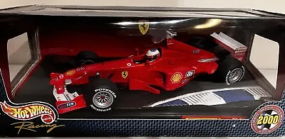 Buy Ferrari F1-2000 1/18th Model Car Michael Schumacher Launch Edition Hot Wheels • 50£