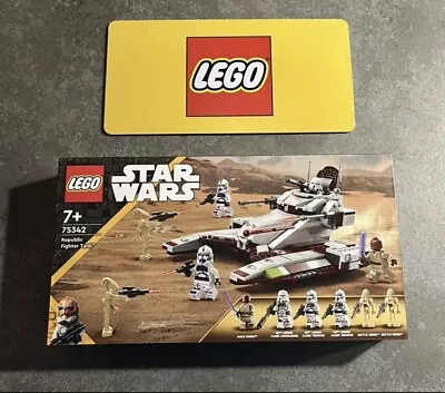 Buy LEGO Star Wars 75342 Republic Fighter Tank. Brand New & Sealed. Mint. FREE P&P!! • 44.95£
