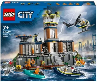 Buy LEGO CITY: Police Prison Island (60419) Brand New And Sealed • 62.99£