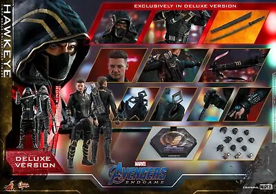 Buy Hot Toys Mms532 Avengers: Endgame Hawkeye (deluxe Version) 1/6 • 196.75£