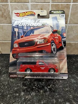 Buy Hot Wheels Fast And Furious Ford F-150 SVT Lightning • 12£