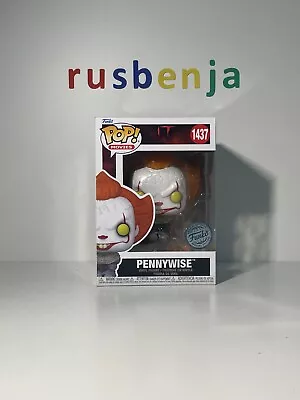 Buy Funko Pop! Movies Horror IT Pennywise #1437 • 20.99£