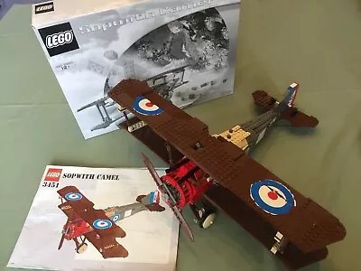 Buy LEGO 3451 Vintage Sopwith Camel Complete With Box And Instructions • 69£