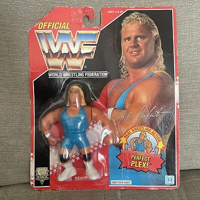 Buy WWF Hasbro Mr Perfect MOC 1993 Series 8 Red Card Wrestling Action Figures WWE • 115£