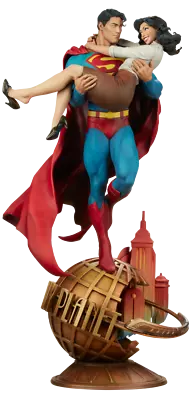 Buy Dc Comics Clark Kent Superman & Lois Lane Diorama Statue Figure Statue Sideshow • 1,077.91£