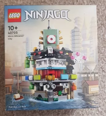 Buy Lego 40703 Micro Ninjago City Insiders VIP GWP. Brand New Sealed. Quick Despatch • 34£