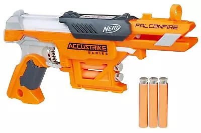 Buy Nerf N-Strike Elite AccuStrike Series FalconFire Fun Outdoor Blaster With Darts • 12.99£