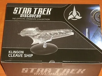 Buy Star Trek Discovery Starships: #14 Klingon Cleave Class Starship Eaglemoss 2019 • 29.99£