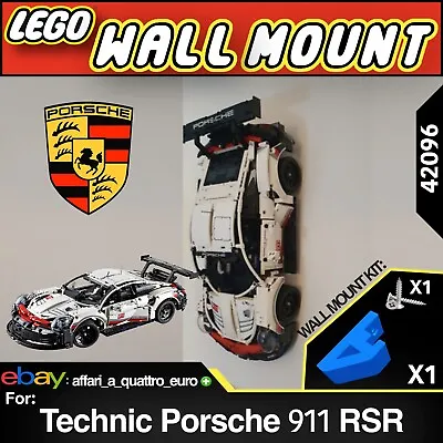 Buy LEGO 42096 Technic PORSCHE 911 RSR CAR 3D PRINTED Wall Mount Wall Mount Support KIT • 9.24£