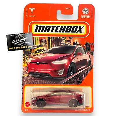 Buy MATCHBOX Tesla Model X Red 1:64 Diecast COMBINE POST • 4.99£