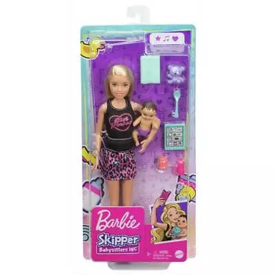 Buy Barbie Skipper Babysitters Inc. Doll  Classic Babysitting Grp10 Doll Accessories • 20.16£