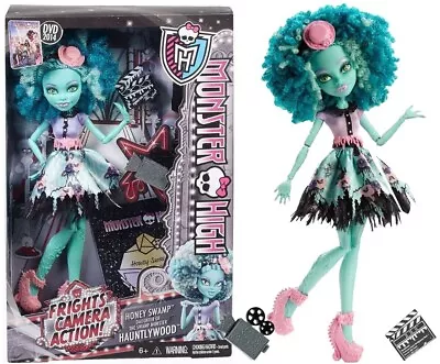 Buy Mattel Monster High Doll HONEY SWAMP CAMERA ACTION BLX19 • 138.50£