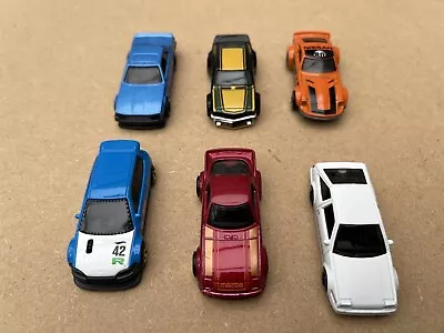Buy HOT WHEELS; MAZDA, HONDA, TOYOTA, NISSAN; 6 Cars, Condition New/Excellent • 8£