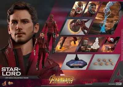 Buy In Stock Hottoys Hot Toys Mms539 Avengers/Infinity War Star Lord 1/6 Scale Figur • 316.97£