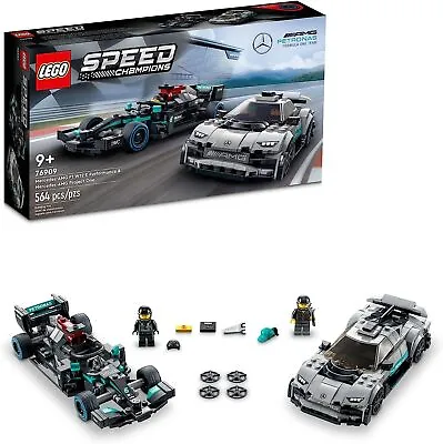 Buy LEGO 76909 Mercedes-AMG F1 W12 E Performance & Mercedes-AMG Project One • 46.09£