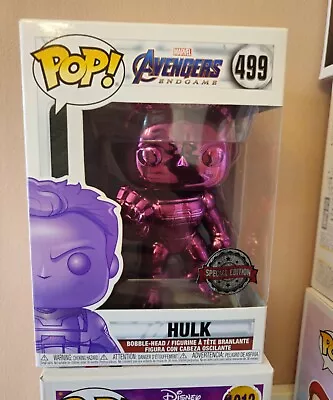 Buy Funko Pop! Avengers - Hulk (Purple Metallic) #499 Special Edition Marvel New • 4.99£