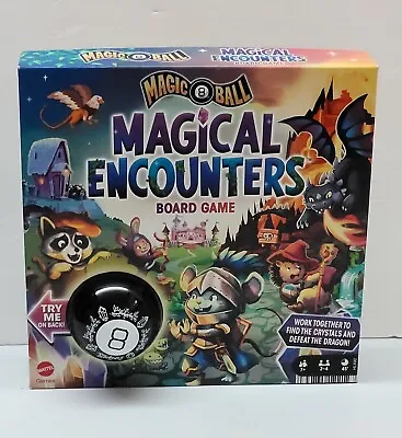 Buy Magical Encounters “Magic 8 Ball” Board Game Mattel 2-4 Players Complete  • 18.89£