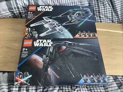 Buy Lego Star Wars 75336 Inquisitor Transport Scythe & 75348 Fang Fighter Vs Tie Int • 154.99£