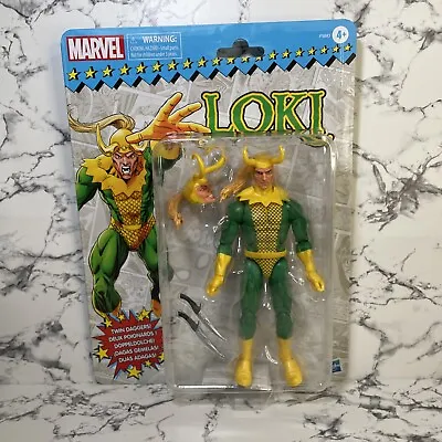 Buy Marvel Legends Retro Loki 6  Action Figure • 19.99£