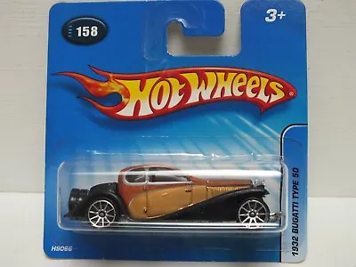 Buy Hotwheels Mattel Car 158 1932 Bugatti Type 50 Short Card 2004 • 2.25£