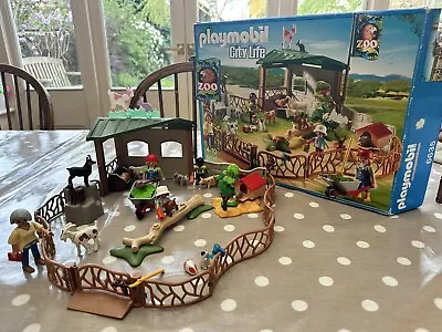 Buy Playmobil 6635 City Life Children's Petting Zoo In Original Box In VGC Age 4-10 • 13£