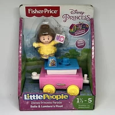 Buy New Little People Disney Princess Parade Belle And Lumiere’s Float Playset  • 19.99£